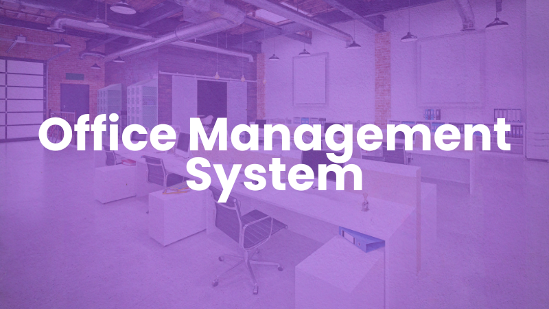 People's Flow Office Management System