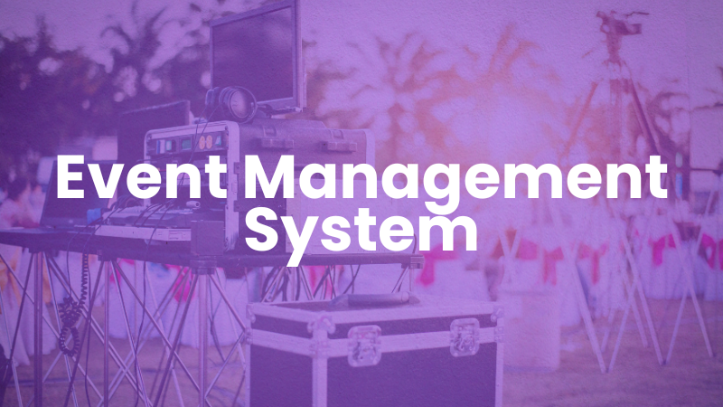 People's Flow Event Management QR Ticket System
